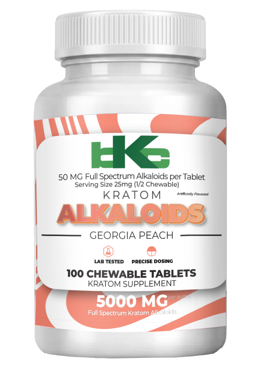 Alkaloids - 50mg Georgia Peach Chewable Tablets