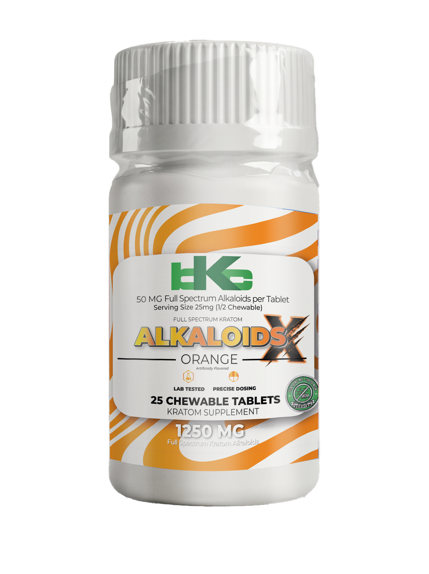 Alkaloids - Orange 50mg - 25 Count