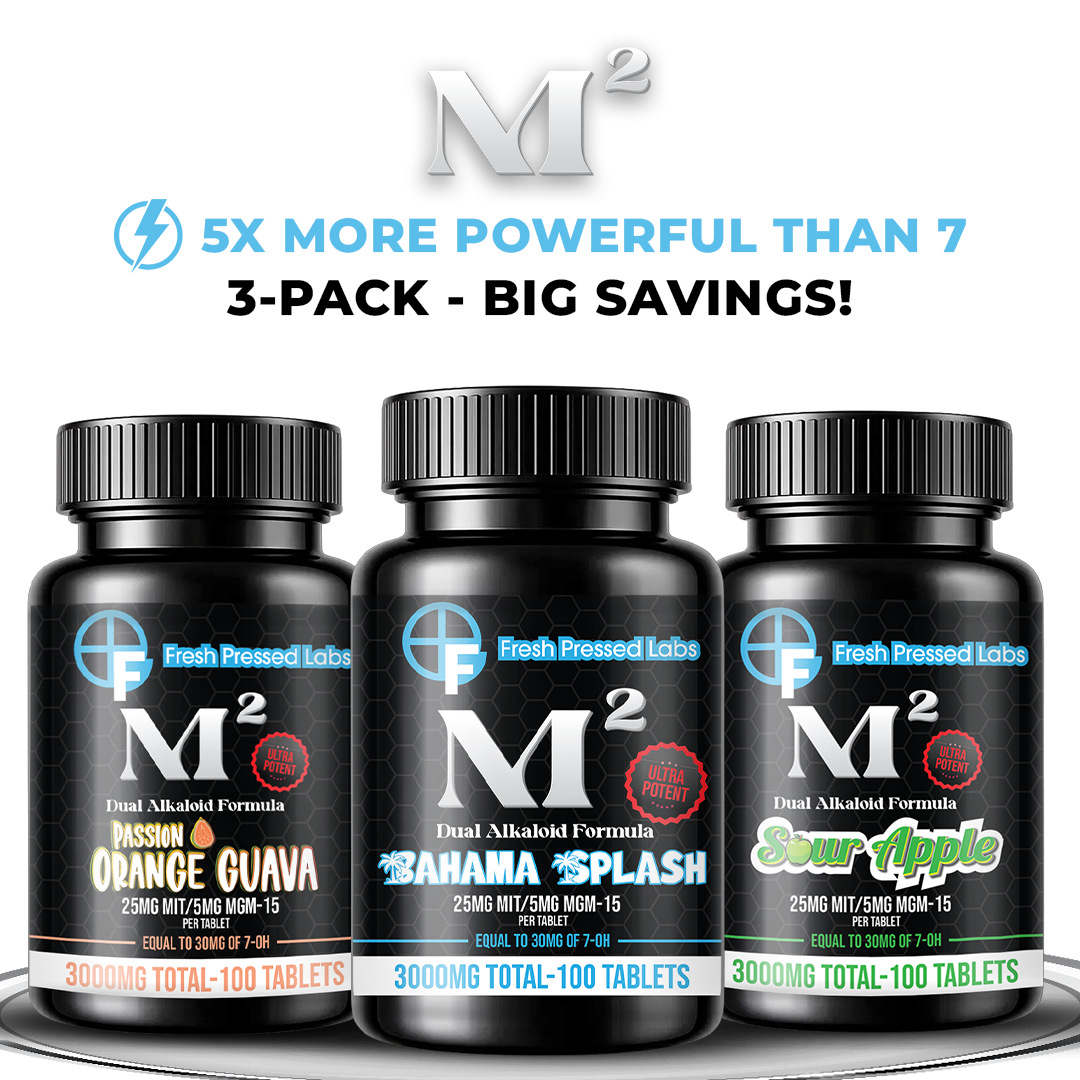 M² 25mg MIT + 5mg MGM-15 Tablets 3-Pack
