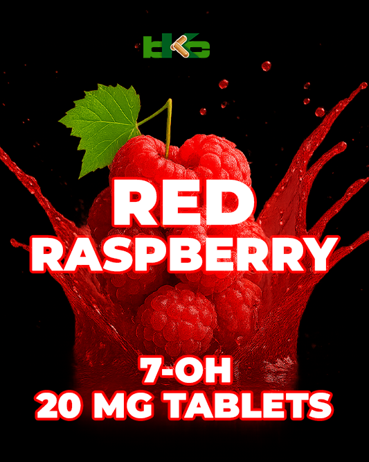 Raspberry - 20mg 7-OH Tablets
