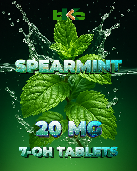 Spearmint 20mg 7-OH Tablets