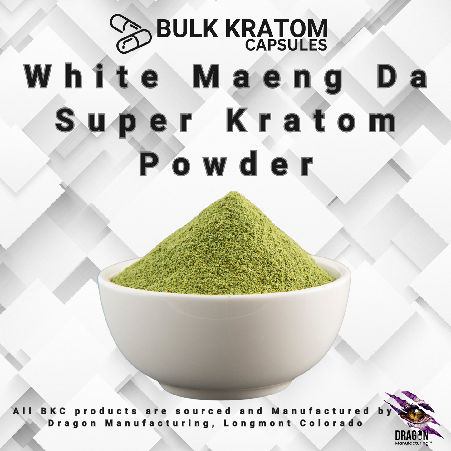 1kg White Maeng Da Super Kratom Powder
