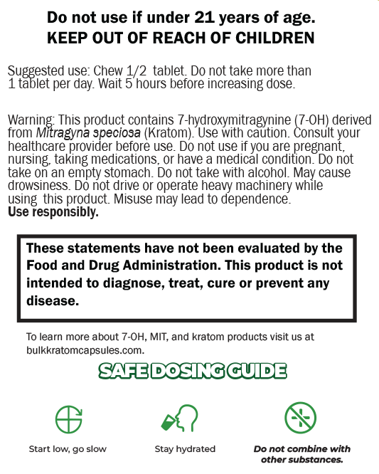 Dollar Days Mystery Magic – 10mg 7-OH / 10mg MIT Chewable Tablets
