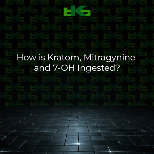 How is Kratom, Mitragynine and 7-OH Ingested?