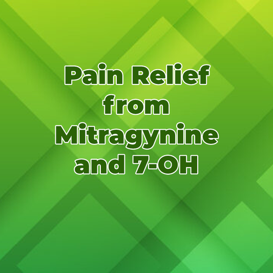 Pain Relief from Mitragynine and 7-OH