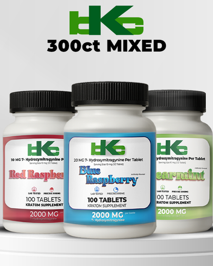 300ct Mixed Pack - 20mg 7-OH Tablets