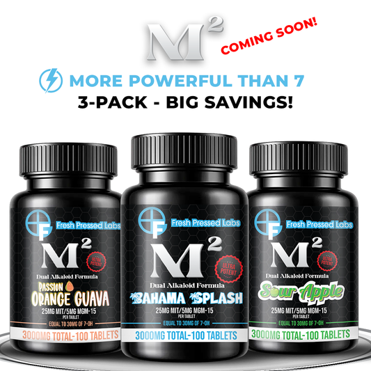 M² 25mg MIT + 5mg MGM-15 Tablets 3-Pack (Coming Soon)