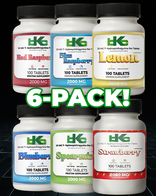 20mg MEGA PACK - 6-Flavors - 600 Count Total