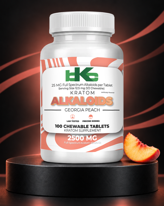 Alkaloids - 25mg Georgia Peach Chewable Tablets
