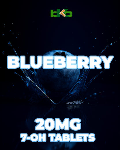 Black Friday Blueberry - 20MG 7-OH Tablets
