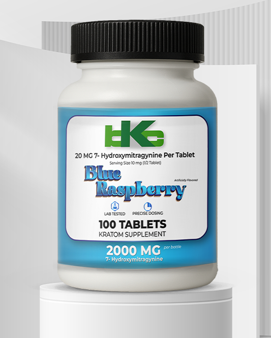 BlueRazz - 20mg 7-OH Tablets