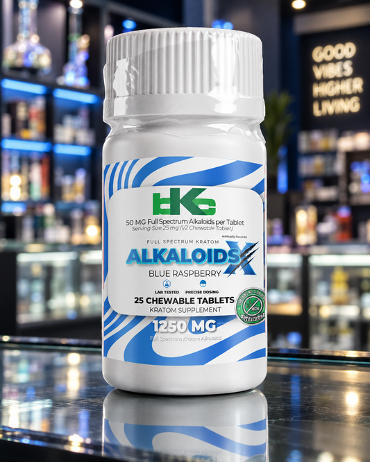 BKC Alkaloids - Blue Raspberry 50mg - 25 Count