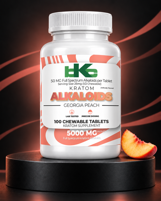 Alkaloids - 25mg Georgia Peach Chewable Tablets