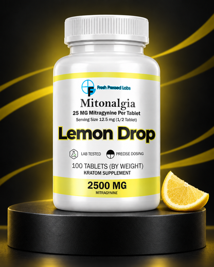 Mitonalgia 25MG MIT Tablets - Lemon Drop