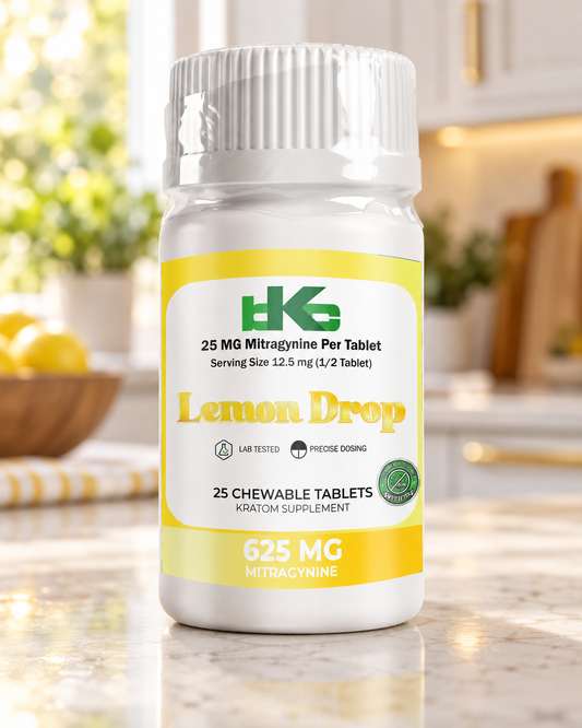 BKC MIT Chewable Tablets – Lemon Drop, 25 mg (25 Count)