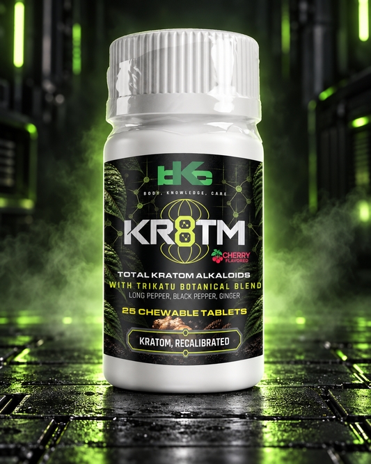 BKC KR8TM Cherry Chewable Tablets - Alkaloids & Trikatu Blend