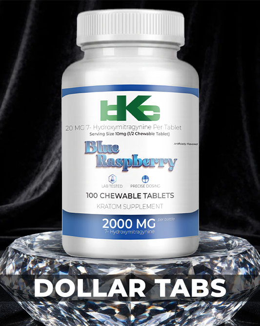 Dollar Tabs Blue Raspberry - 20MG 7-OH