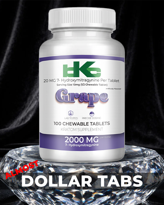 Almost Dollar Tabs Grape Soda - 10mg 7-OH