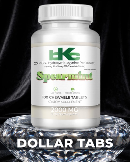 Dollar Tabs Spearmint - 20mg 7-OH