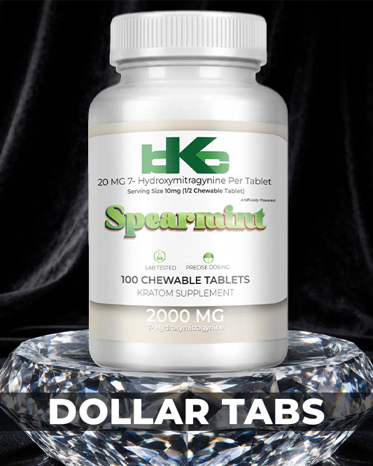Dollar Tabs Spearmint - 20mg 7-OH