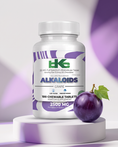 Alkaloids - 25mg Grape Chewable Tablets (Coming Soon!)
