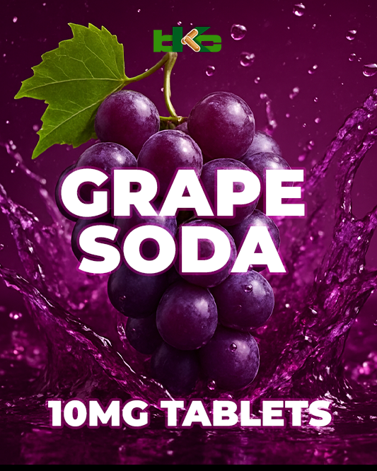 Black Friday Grape Soda - 10mg 7-OH Tablets
