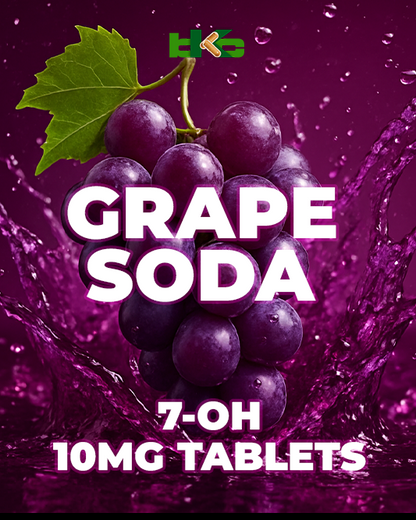 Grape Soda - 10mg 7-OH Tablets