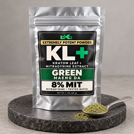 KL+ Green Maeng Da - Enhanced Potent Powder