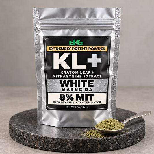 KL+ White Maeng Da - Enhanced Potent Powder