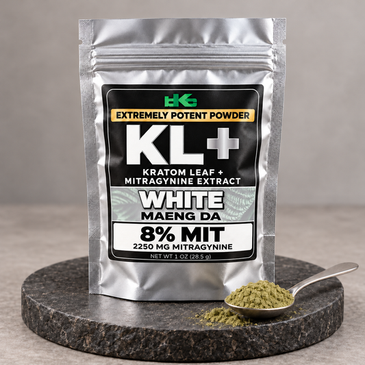 KL+ White Maeng Da - Enhanced Potent Powder