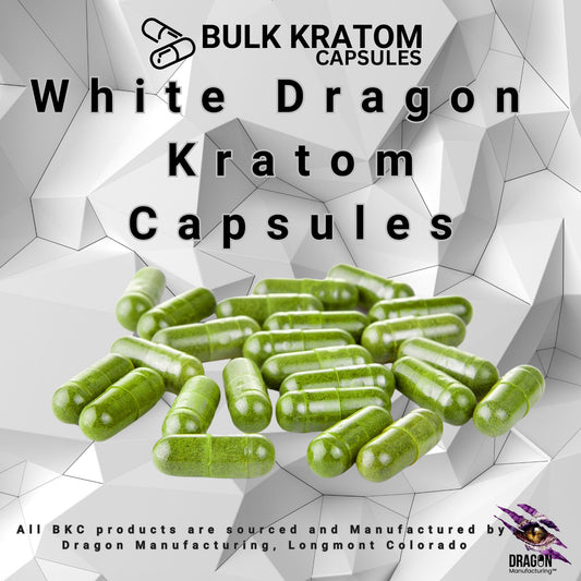 White Dragon Kratom Capsules