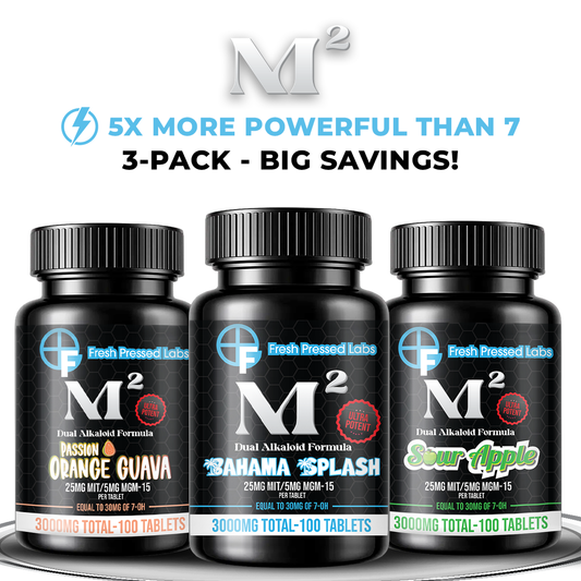 M² 25mg MIT + 5mg MGM-15 Tablets 3-Pack