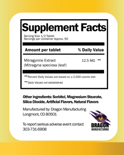 BKC MIT Chewable Tablets – Lemon Drop, 25 mg (25 Count)