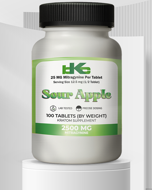 BKC Sour Apple MIT Tablets – 25 MG