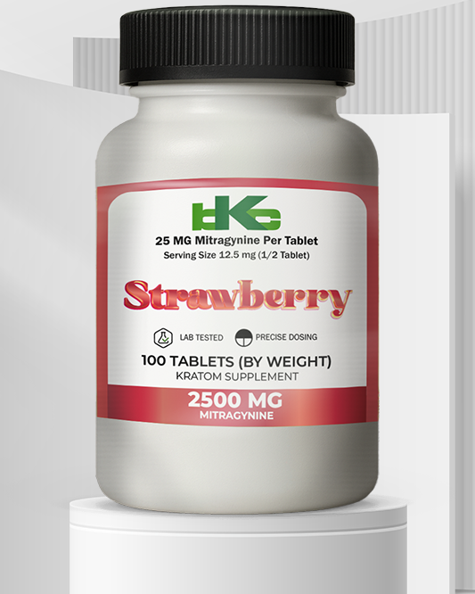 BKC Strawberry MIT Tablets – 25 MG