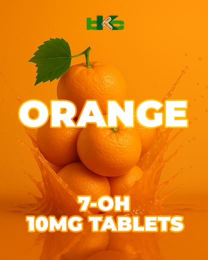 Black Friday Orange - 10mg 7-OH Tablets