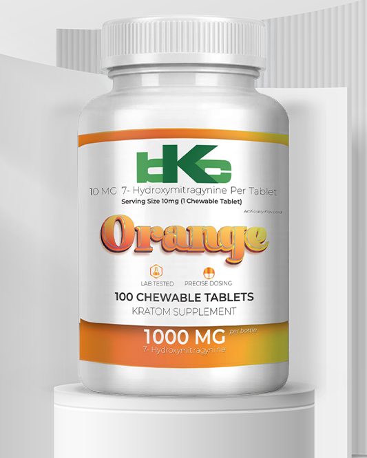 Orange - 10mg 7-OH Tablets