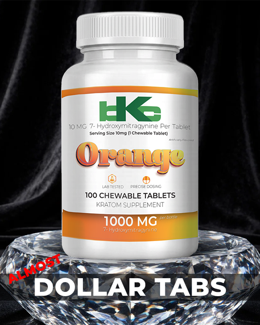 55 Cent Tabs Orange - 10mg 7-OH Tablets