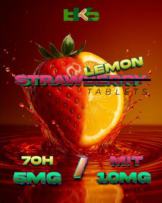 Strawberry Lemon - 5mg H/10mg MIT