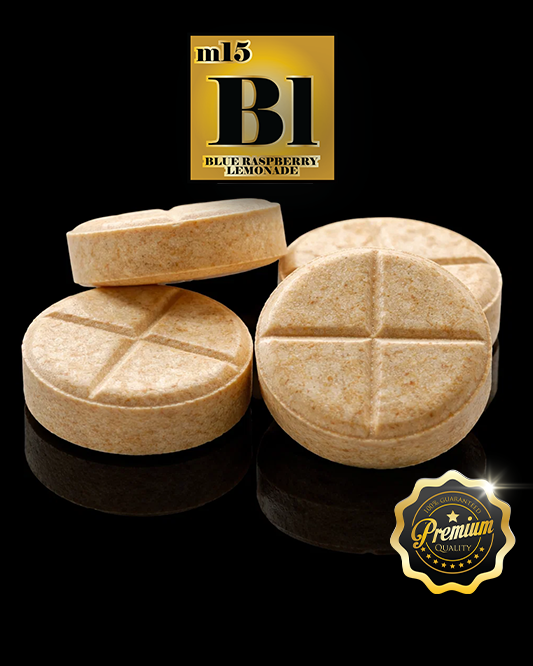 Elementz – Gold Rush 10mg MIT + 10mg MGM-15 Tablets Blue Razz Lemonade