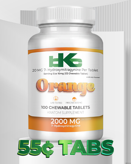 Dollar Days Orange 10mg 7-OH Tablets