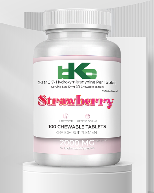 Strawberry - 20MG 7-OH Tablets