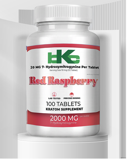 Red Raspberry - 20mg 7-OH Tablets