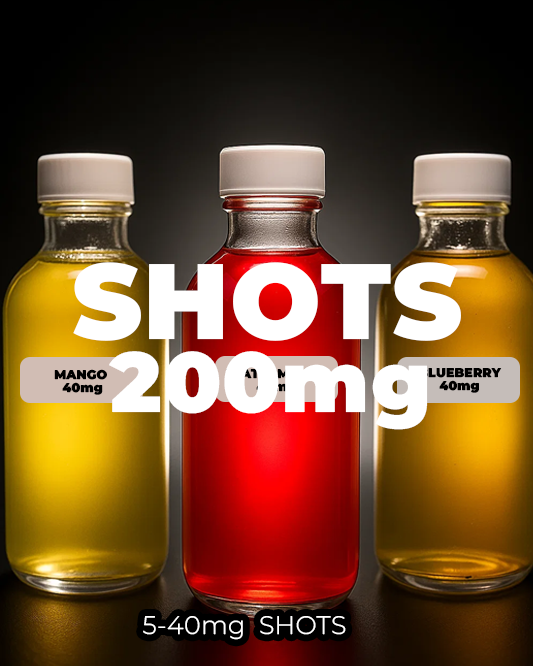 40mg 7-OH Shots - 5ct Pack 200MG Total