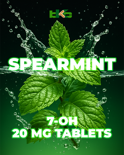 Black Friday Spearmint - 20mg 7-OH Tablets