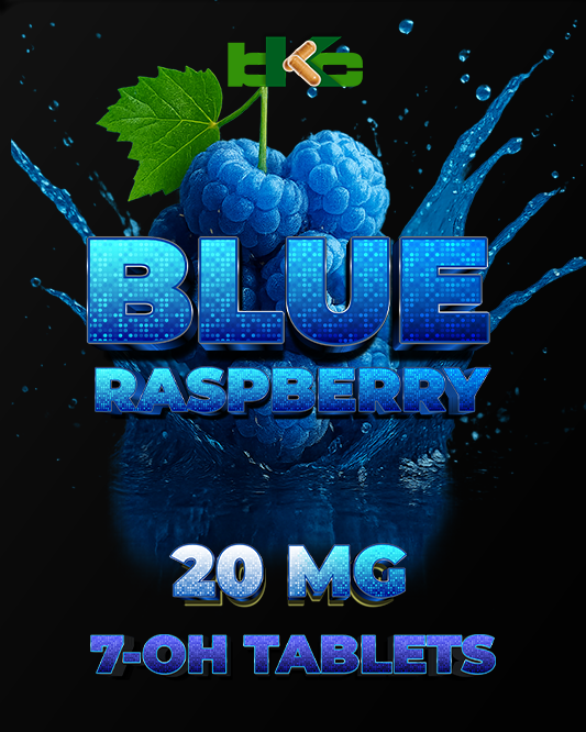 BlueRazz 20mg 7OH Tablets