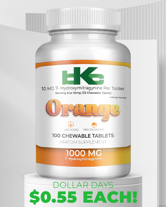 Dollar Days Orange - 10MG 7-OH Tablets