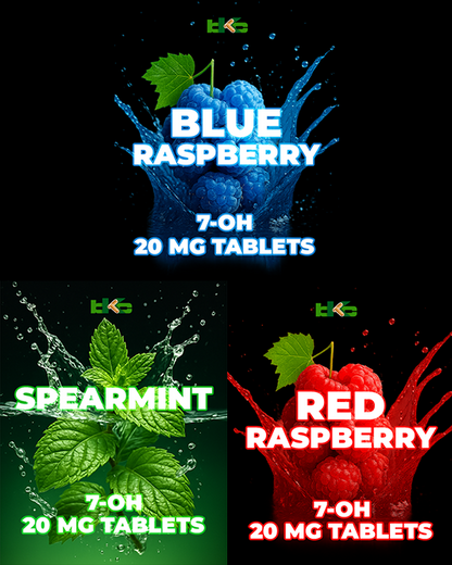 Black Friday 300ct Mixed Pack - 20mg 7-OH Tablets